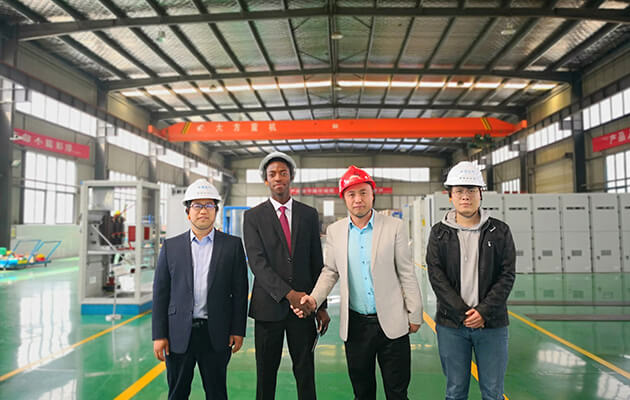 Overseas partner’s visit to our factory