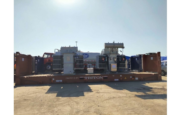 2 set 4500kva oil transformer exported to Indonesia