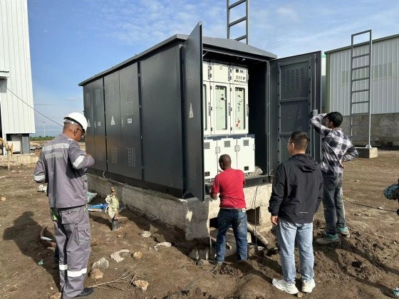 TSTY substation transformers equipment in Ethiopia