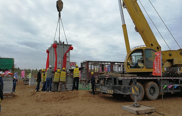 TSTY Supply Power Transformer for Railway project