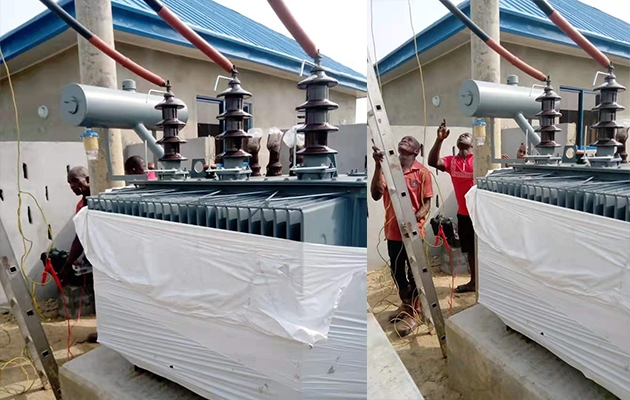 2000kva oil-immersed transformer used in Kenya