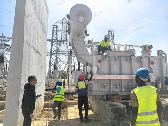 Photovoltaic Project 20MVA Transformer Installation