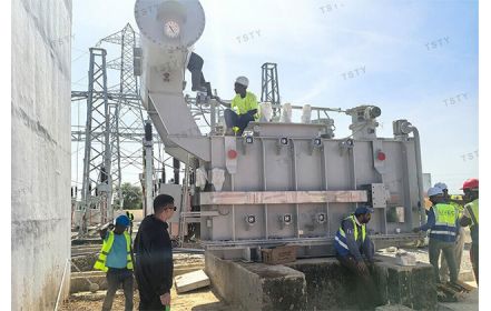 Photovoltaic Project 20MVA Transformer Installation